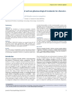 Current Pharmacological and Non Pharmacological Treatments For Obsessive-Compulsive Disorder