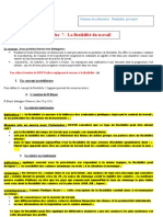 Fiche 7 Du Chapitre Marché Du Travail - La Flexibilité