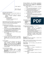 Efficiency: Overview of The Financial System