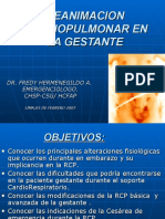 Reanimacion Cardio Pulmonar en La Gestante