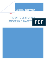 Reporte de Lectura Anorexia - Divina Wendi - Mgpixxi