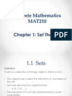 Chapter 1 Set Theory PDF