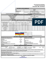 Sección I. Datos Generales: Línea Esm. 900 - Sin Plomo