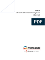 Software Installation and Licensing Guide: Libero Soc