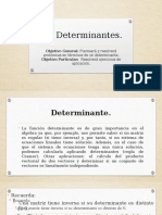 5.4 Determinantes.