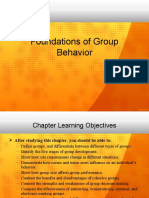 Foundations of Group Behavior