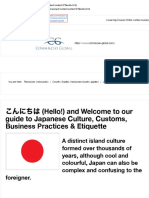 Japan - Language, Culture, Customs and Etiquette - Global-Etiquette - Resources