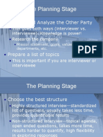 The Planning Stage: Identify and Analyze The Other Party