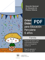 Parvularia 6 Años