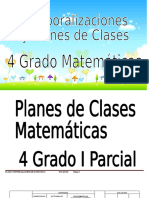 4 Grado Matematicas