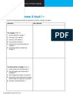 Cambridge IGCSE French Worksheet R6.01