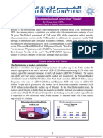 Emirates Telecommunications Corporation "Etisalat": By: Maha Kanz (CFA)