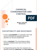 Chemical Coordination and Control: Michael A. Tabug, Msc. Shs-Instructor