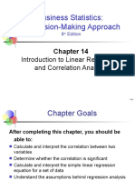 Business Statistics: A Decision-Making Approach: Introduction To Linear Regression and Correlation Analysis