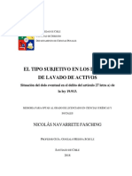 El Tipo Subjetivo en Los Delitos de Lavado de Activos PDF