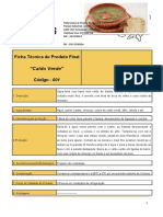 Ficha Técnica Caldo Verde