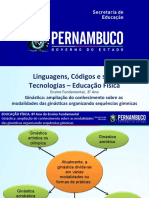 Ginástica Ampliação Do Conhecimento Sobre As Modalidades Das Ginásticas Organizando Seqüências Gímnicas