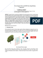 Effective Query Processing For Web-Scale RDF Data Using Hadoop Components