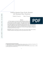 Nonlinear Quantum Neuro-Psycho-Dynamics With Topological Phase Transitions