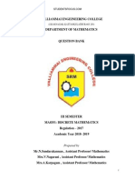 MA8351-Discrete Mathematics PDF