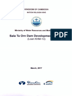 Sala Ta Orn Dam Development Project Outlet PDF