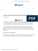 How To Pay Income Tax Online Using CIMB Clicks - LiewCF Tech Blog