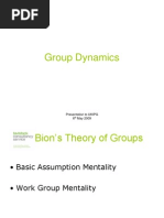 Group Dynamics