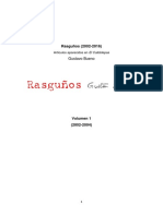 Gustavo Bueno - Rasguños (2002-2004) Vol. 1. 1