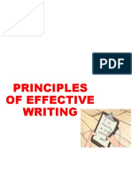 Principles of Effective Writing