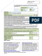 Preliminary Ethics Review For Taught Students (Undergraduate/Postgraduate/Pgrs)