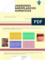 Sindromes Paraneoplasicos Reumaticos