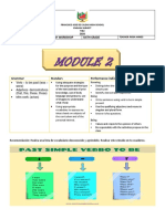 Taller Inglés Sexto Grado Module 2.