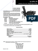 Medium Pressure Diaphragm Pump: Part Number Description