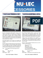 Accessories: Test and Training Set Switchgear Simulator