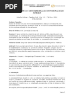 Artigo Tepedino - Grupo Econômico e Desconsideração