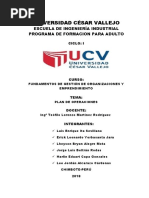 UCV Plan