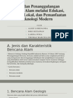 Jenis Dan Penanggulangan Bencana Alam Melalui Edukasi