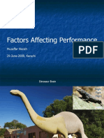 Factors Affecting Performance