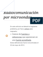 Radiocomunicación Por Microondas