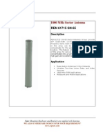 1800 MHZ Sector Antenna