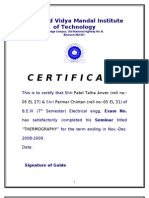 Thermography Report