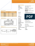 2 Alarm Outputs With Retransmission: Technical Specifications