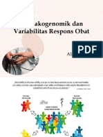 Farmakogenomik Dan Variabilitas Respons Obat