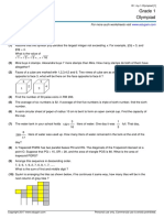 Grade 1 Olympiad My PDF