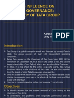 Promoters Influence On Corporate Governance: A Case Study of Tata Group