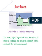 Cross-Section of A Machine-Tool Slideway