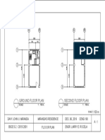 Ground Floor Plan Second Floor Plan: A B A B A B A B