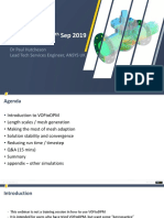 Tips and Tricks: Voftodpm - 10 Sep 2019: DR Paul Hutcheson Lead Tech Services Engineer, Ansys Uk