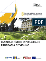 EAE Programa de VIOLINO PDF