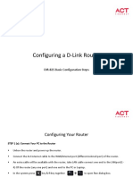 Configuring A D-Link Router: DIR-825 Basic Configuration Steps